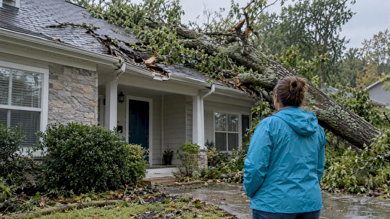 U.S. Homeowners: Claim $500–$1,000 After a Tree Falls on Your House